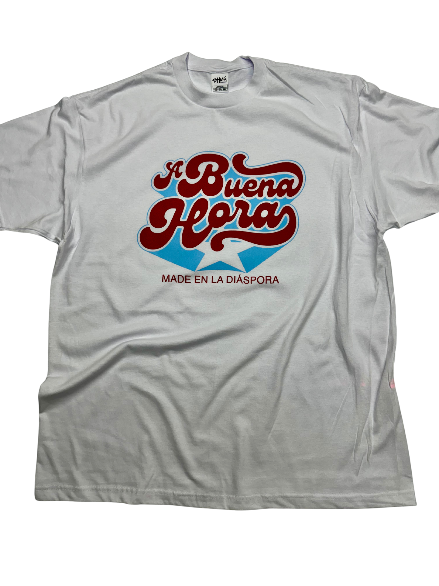 Bandera Tee - Blanca XXL